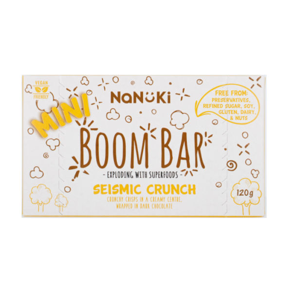nanuki 6 mini boom bars seismic crunch 120g